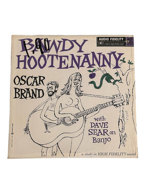 Oscar Brand Bawdy Hootenanny Vinyl